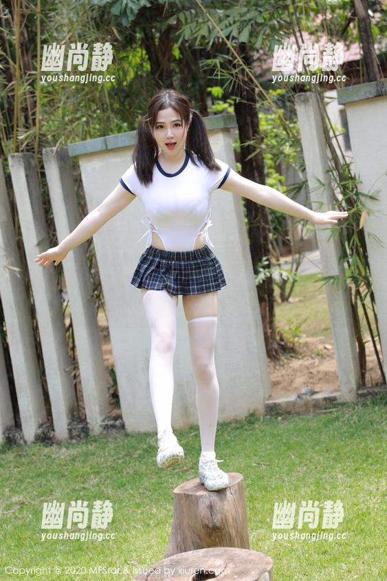 MFStar模范学院 - 唐琪儿il最新美图，真想给她的脚点赞！