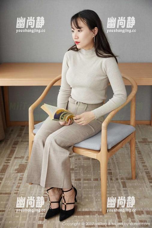 MiiTao蜜桃社-王婉悠Queen MiiTao蜜桃社 - 王婉悠Queen的牛仔裤,原图这关你也想过来转转吗?
