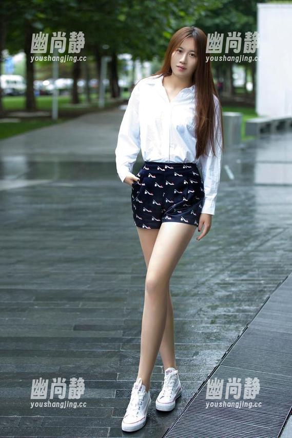 TuiGirl推女郎-Yu佳妮 TuiGirl推女郎 - Yu佳妮的短裤大放异彩,私房和合集通通有!
