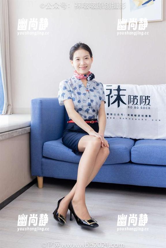 袜啵啵-稚予 袜啵啵 - 稚予带你体验银行制服写真集,科目不限,只问你敢不敢穿!