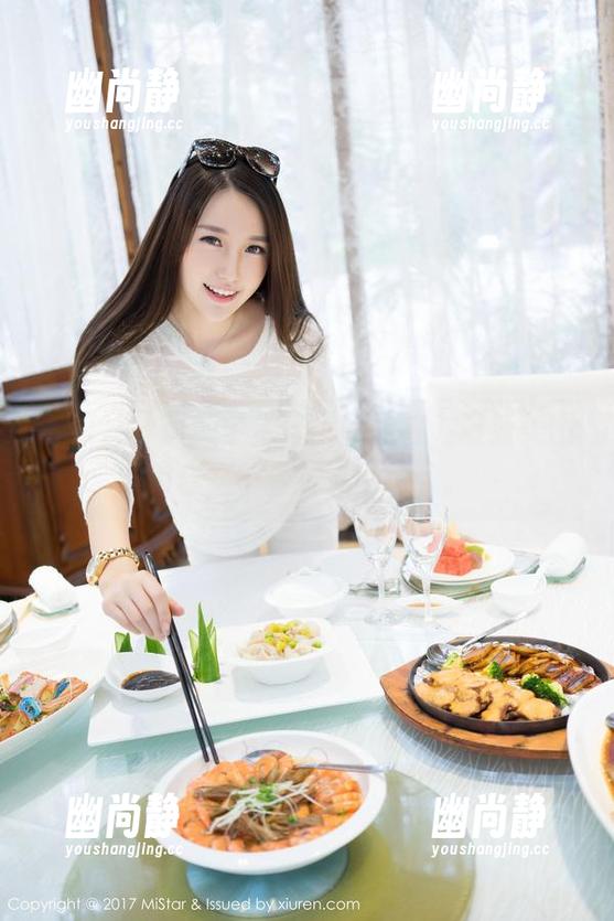 魅妍社-萌奈子 魅妍社 - 萌奈子牛仔裤和豹纹,最新美图组合,不看有点可惜哦。
